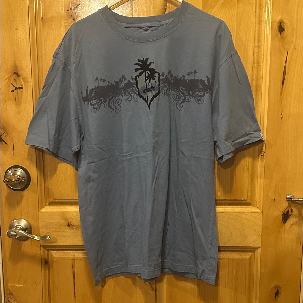 Speedo Blue Palm Graphic Men's Tee XXL